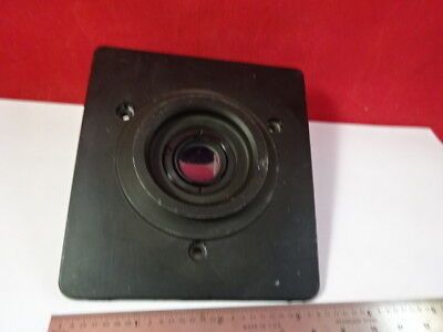 NIKON JAPAN MOUNTED HEAD PRISM MICROSCOPE PART OPTICS AS IS #91-02