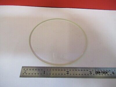 OPTICAL ROUND GLASS PLATE FLAT OPTICS AS PICTURED &B9-A-20