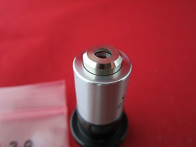 MICROSCOPE OBJECTIVE OPTICS 10X ZEISS JENA GERMANY #2-138