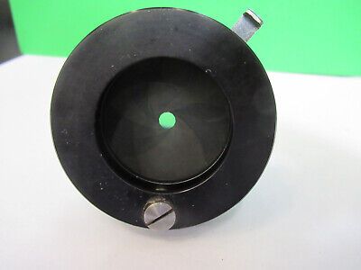 WILD HEERBRUGG SWISS M11 CONDENSER + IRIS MICROSCOPE PART AS PICTURED &Q9-A-07