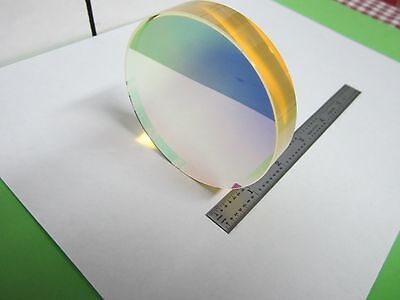 OPTICAL SPECTRA PHYSICS FLAT DICHROIC MIRROR ZERODUR LASER OPTICS AS IS BN#L1-25