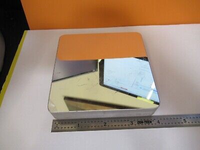 FOR PARTS OPTICAL LARGE GLASS SQUARE MIRROR [scratches] AS PICTURED &FT-6-202