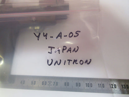 UNITRON JAPAN ASSEMBLY XY STAGE TABLE MICROSCOPE PART AS PICTURED Y4-A-05