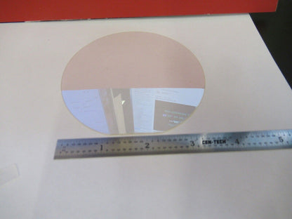 LITHIUM NIOBATE X-CUT 100mm WAFER PIEZO FREQUENCY NLO OPTIC AS PICTURED 3-FT-X54