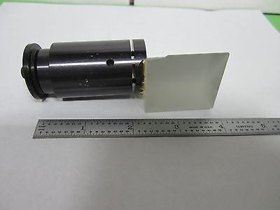 OPTICAL MOUNTED  MIRROR [chipped on edge] LASER OPTICS AS IS BIN#L9-22