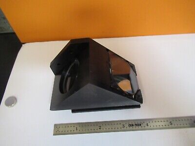 OLYMPUS MOUNTED BEAM SPLITTER LENS ASSEMBLY MICROSCOPE PART AS PICTURED &Q6-A-62