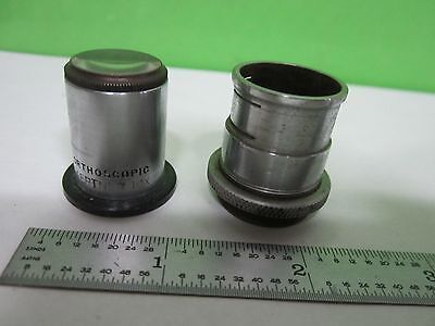 GAERTNER ORTHOSCOPIC EYEPIECE + TUBUS MICROSCOPE OPTICS AS IS BIN#T5-51