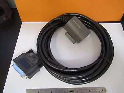 COHU CAMERA WITH CABLE MICROSCOPE PART OPTICS AS PICTURED &FT-6-X5