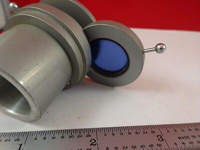 MICROSCOPE PART UNITRON ILLUMINATOR + FILTER OPTICS AS IS #AH-08