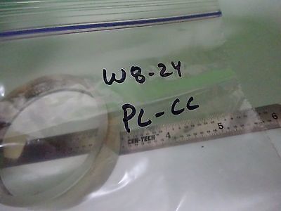 OPTICAL LARGE LENS PLANO CONCAVE LASER OPTICS AS IS BIN#W8-24