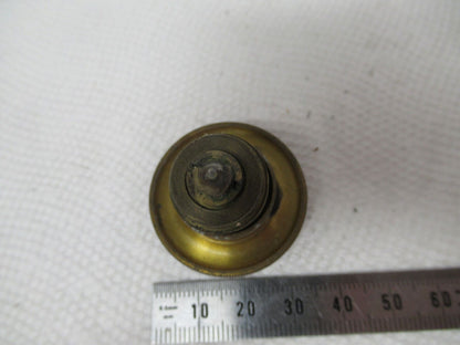 MICROSCOPE PART ANTIQUE BAUSCH LOMB FRAME ADJUST KNOB AS PICTURED BIN#W1-A-111