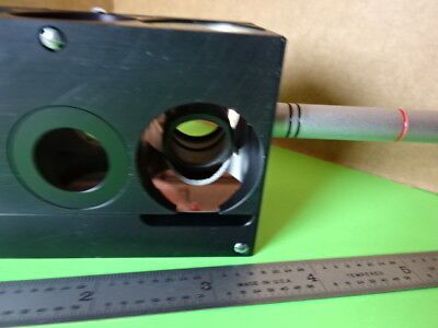 MICROSCOPE PART REICHERT POLYVAR FILTER BLOCK SLIDE 413685 OPTICS AS IS #L5-B-02