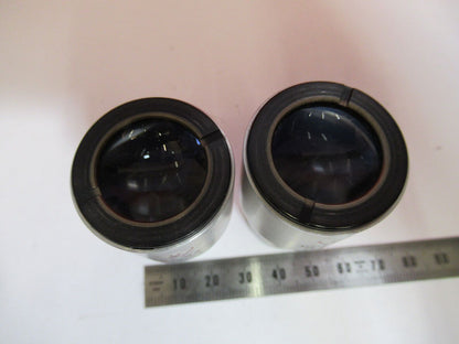 VINTAGE BAUSCH LOMB PAIR 10X WF EYEPIECE MICROSCOPE PART AS PICTURED Q2-82