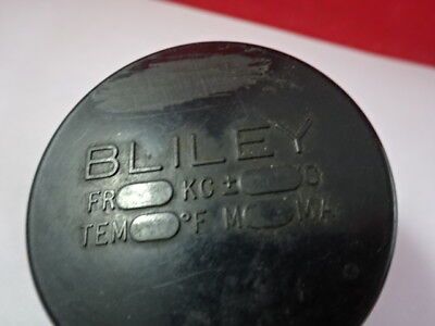 VINTAGE BLILEY ELECTRIC QUARTZ FREQUENCY RESONATOR UNKNOWN BC AS IS &55R-A-12