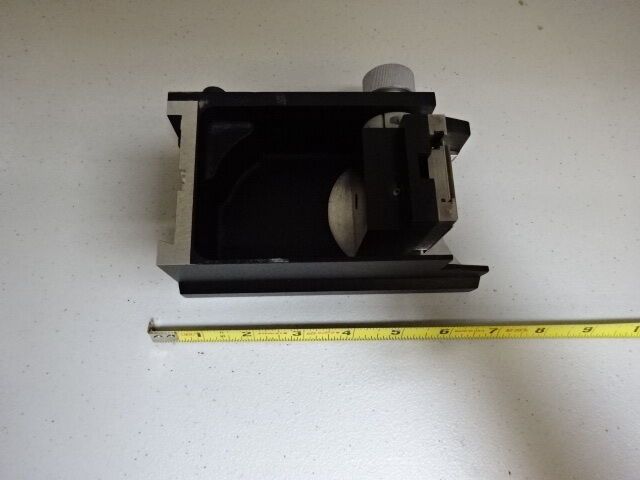 MICROSCOPE PART LEICA REICHERT POLYVAR HOLDER STAGE OPTICS AS IS #TC-1-B