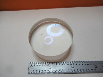 OPTICAL LARGE THICK BI CONVEX LENS OPTICS AS PICTURED &16-B-84