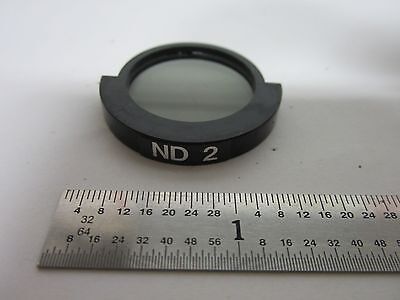 OPTICAL MICROSCOPE FILTER ND2 OPTICS BIN#G5-47