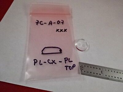 OPTICAL PLANO CONVEX LENS TRUNCATED TOP MESA OPTICS AS PICTURED &7C-A-07