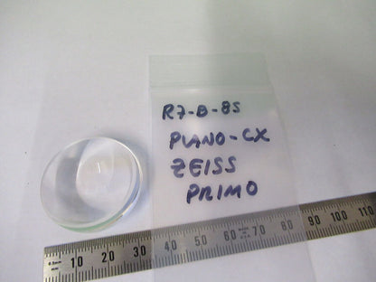 ZEISS PRIMO PLANO CONVEX LENS OPTICS MICROSCOPE PART AS PICTURED #R7-B-85