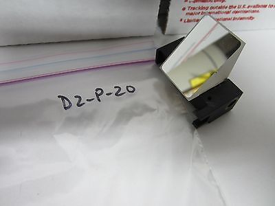 OPTICAL MICROSCOPE PART DMR LEICA MOUNTED MIRROR OPTICS AS IS BIN#D2-P-20