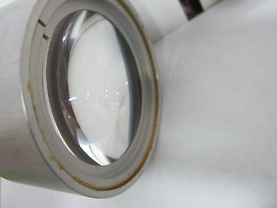 MICROSCOPE PART MOUNTED LENS ILLUMINATOR CONVEX CONCAVE OPTICS AS IS BIN#N6-11