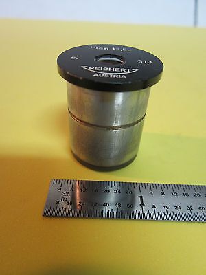 MICROSCOPE PART REICHERT AUSTRIA EYEPIECE 12.5X PLAN  OPTICS BIN#A2-10