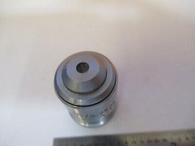 REICHERT AUSTRIA OBJECTIVE 16X /250 OPTICS MICROSCOPE PART AS PICTURED &H8-C-08