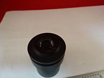 MICROSCOPE PART EYEPIECE OCULAR NIKON JAPAN 15X/14 OPTICS AS IS #AO-22