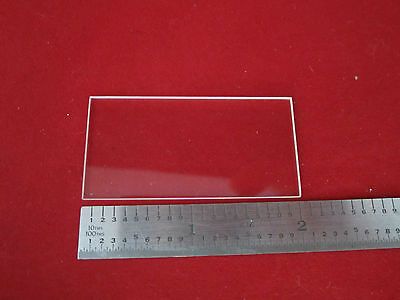 OPTICAL LENS OR WINDOW RECTANGLE LASER OPTICS 1"X2" #4-146 BIN#4