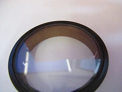 ANTIQUE STEREO COVER GLASS LENS MICROSCOPE PART OPTICS AS PICTURED &4B-A-11