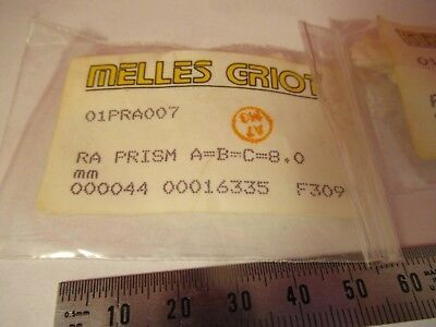 OPTICAL LOT 2 EA MELLES GRIOT PRISM PRO OPTICS AS PICTURED &FT-2-91