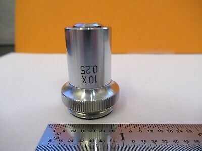 ROLYN JAPAN OBJECTIVE LENS 10X MICROSCOPE PART OPTICS AS PICTURED &G1-A-65