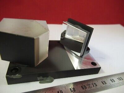 ZEISS IN35 GERMANY PRISM + MIRROR OPTICS MICROSCOPE PART AS PICTURED &12-A-22