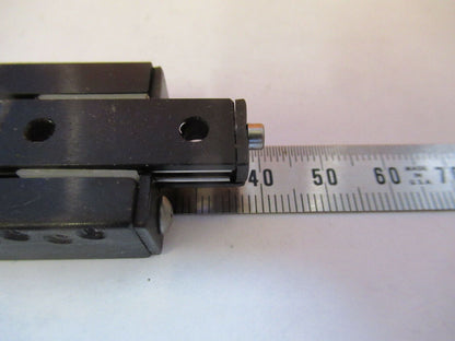 DCI MINI LINEAR POSITIONING SLIDE BEARING MICROSCOPE PART AS PICTURED #1E-FT-56