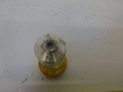 MICROSCOPE PART OBJECTIVE BAUSCH LOMB 43X OPTICS AS IS BIN#P4-B-21