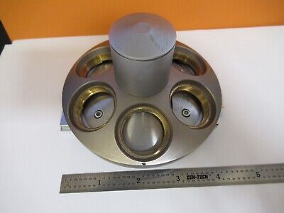 REICHERT POLYVAR AUSTRIA NOSEPIECE MICROSCOPE PART LEICA AS PICTURED &8C-A-34