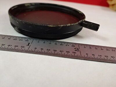 OPTICAL MOUNTED POLARIZER GLASS CANON 55 mm OPTICS AS IS BIN#P1-C-20