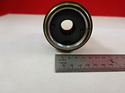 MICROSCOPE PART WILD SWISS OBJECTIVE LENS 10X OPTICS AS IS #M2-B-13