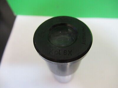 CARL ZEISS EYEPIECE OCULAR KPL 8X OPTICS MICROSCOPE PART AS PICTURED &Q9-A-113