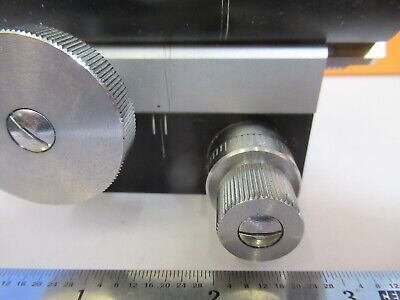 ROLYN GERMANY TUBUS STAGE MICROMETER MICROSCOPE PART AS PICTURED &FT-1-A-02