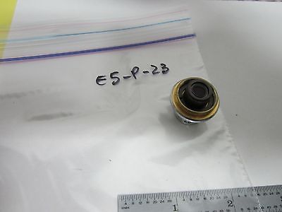 MICROSCOPE PART OBJECTIVE CARL ZEISS UD 6.3X OPTICS AS IS BIN#E5-P-23