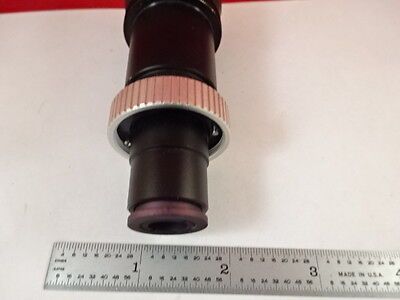 MICROSCOPE PART OLYMPUS JAPAN PHOTO OCULAR EYEPIECE OPTICS AS IS #D3-A-13