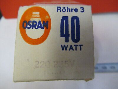 OSRAM 220V 40W  LAMP BULB AS PICTURED #TE-3