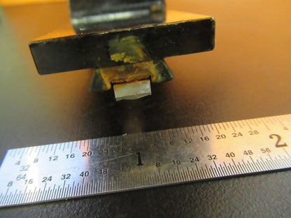 LEITZ WETZLAR MESSING KONDENSATORHALTER MIKROSKOP TEIL WIE ABGEBILDET &amp;5M-A-47