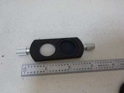 FOR PARTS MICROSCOPE PART POLARIZER SLIDE OPTICS AS IS BIN#N6-76