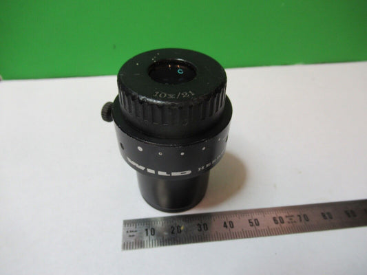 WILD HEERBRUGG SWISS 10X/21 EYEPIECE OPTICS MICROSCOPE PART AS PICTURED G5-A-11