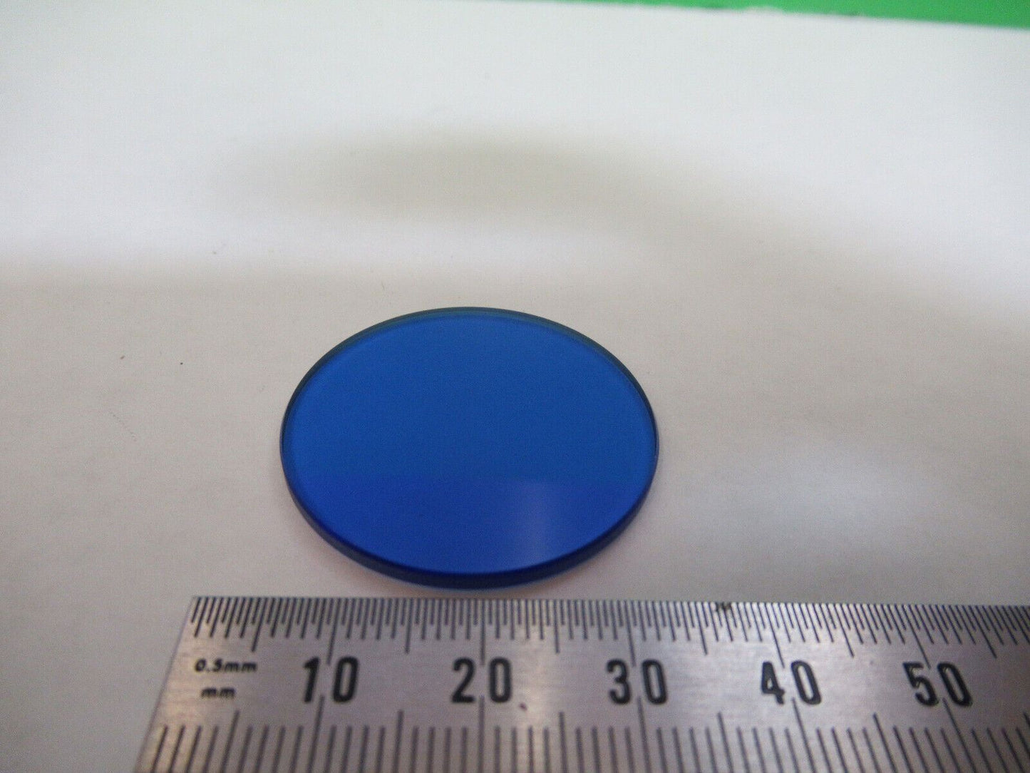 WILD SWISS M20 BLUE GLASS FILTER OPTICS MICROSCOPE PART AS PICTURED &S8-A-86