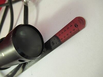 WILD SWISS MIRROR + IRIS DIAPHRAGM cable sticky MICROSCOPE PART OPTICS &J9-B-10