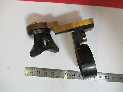 ANTIQUE BAUSCH LOMB RARE CONDENSER HOLDER MICROSCOPE PART AS PICTURED #vB7-A-22