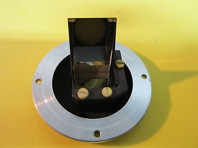 MICROSCOPE PART LEITZ PRISM MOUNTED OPTICS BIN#A2-09